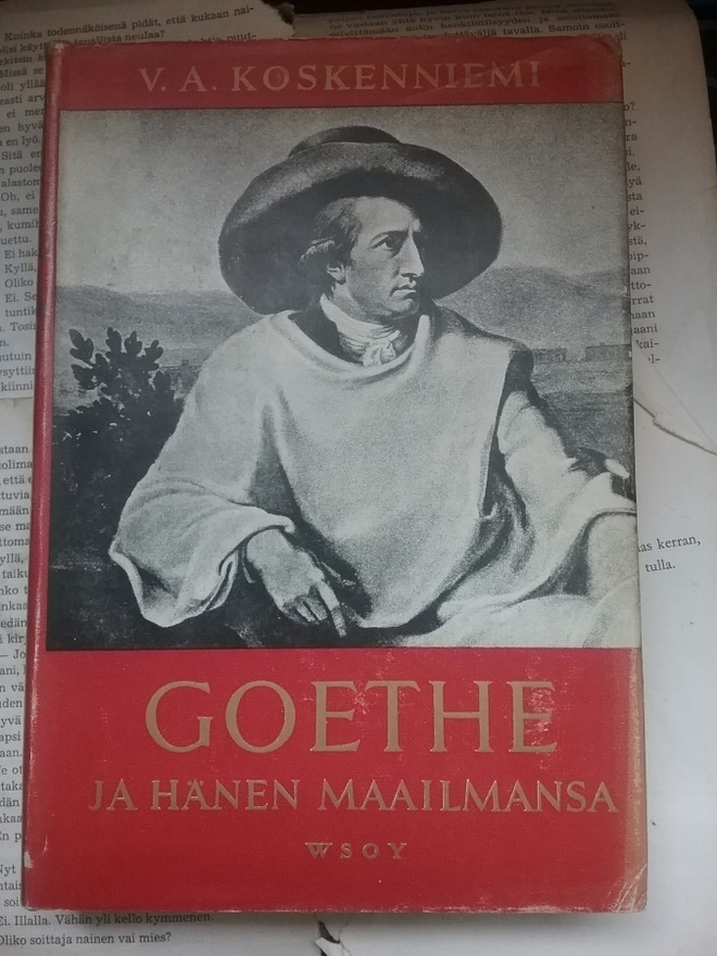 V.A. Koskenniemi - Goethe ja hänen maailmansa (sid.)