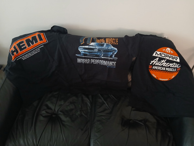 Mopar t-paidat 3 kpl XL käyttämättömät