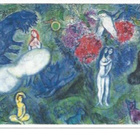 kortti ** Chagall Marc Maan päällä ja taivaassa - erilaisia - pikkukuva 4