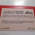 K12 Panda Ratsu purukumi # 43 - pikkukuva 2