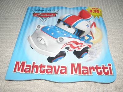 Disney Pixar Autot Mahtava Martti