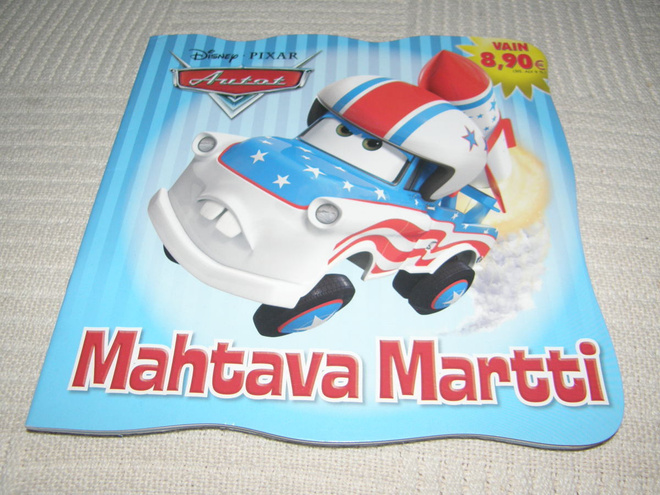 Disney Pixar Autot Mahtava Martti