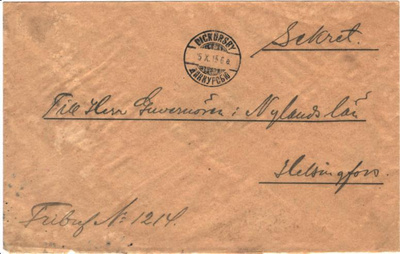 POSTILÄHETYS DICKURSBY VENÄLÄISLEIMA