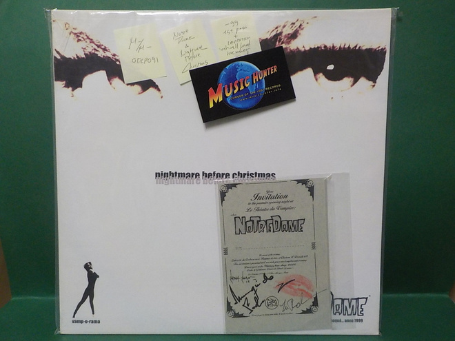 NOTRE DAME - NIGHTMARE BEFORE CHRISTMAS M-/M- 1ST PRESS LP