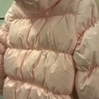 Vaaleanpunainen Benetton Untuvatakki / Toppatakki koko 160cm - pikkukuva 2