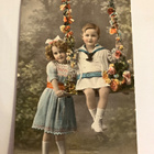 Ihana vanhanajan 1915 kulkenut valokuva/kortti - pikkukuva 3