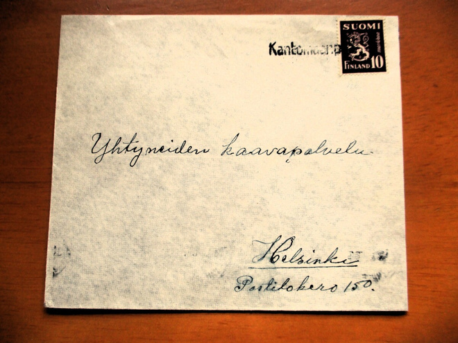 1947 Kantomaanpää (Ylitornio) kuorella