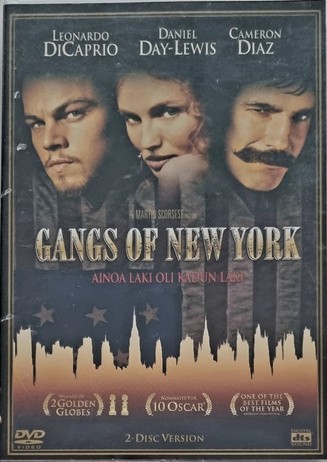 GANGS OF NEW YORK - 2 DISC VERSION DVD