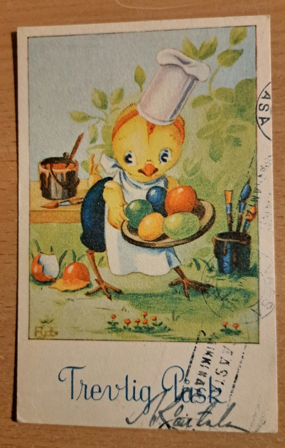 Ramstedt: tipu maalaa munia. kulkenut 1945