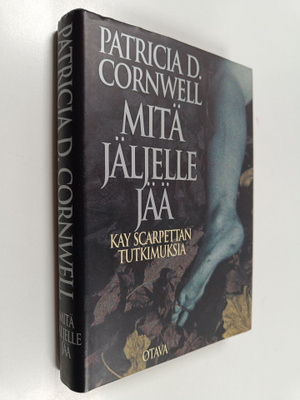 Patricia Cornwell : Mitä jäljelle jää (signeerattu)
