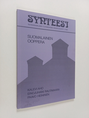 Synteesi 3/1987 : Taiteidenvälisen tutkimuksen aikakauslehti
