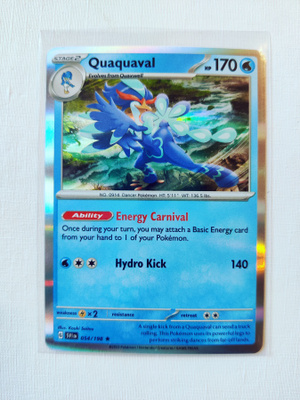 Quaquaval Holo Rare