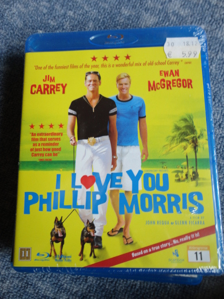 Bluray : I Love You Phillip Morris (2009) - suomitekstit