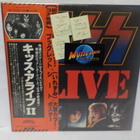 KISS - ALIVE II M-/M- JAPANI 1977 1. PAINOS 2LP + BOOKLET... - pikkukuva 1