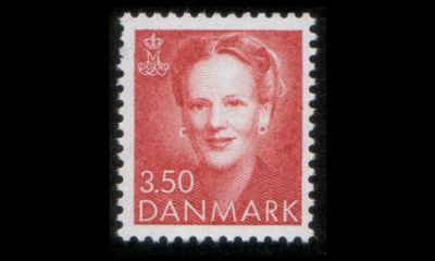 Tanska 973 ** MargretheII 3,50 kr (1990)
