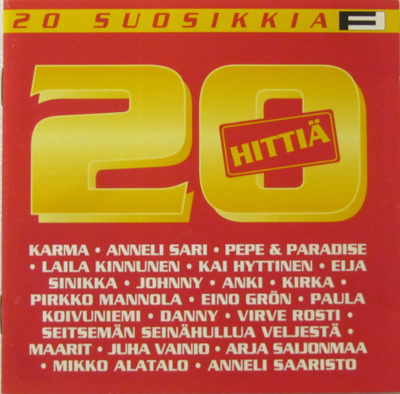 20 Suosikkia • 20 Hittiä • Erikoispainos CD