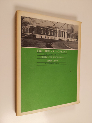 The John Hopkins university circular : Graduate programs ...