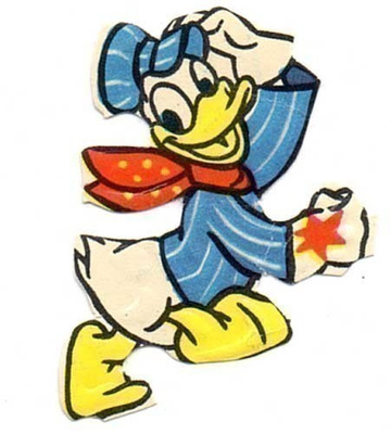 WANHA DISNEY / Aku Ankka kuriirina. 1960-l.