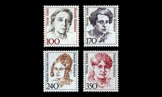 Saksa 1390-3 ** Käyttömerkkejä: merkkinaisia (1988)