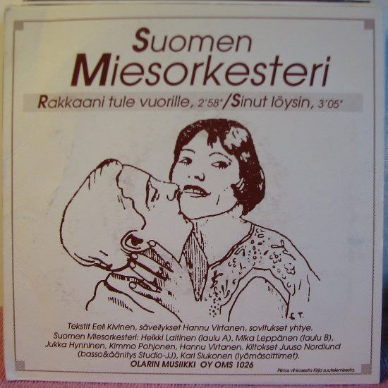 Single: Suomen miesorkesteri - Rakkaani tule vuorille / ...