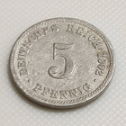 Saksa 5 Pfennig 1902D - pikkukuva 3