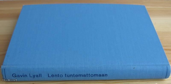 Gavin Lyall: Lento tuntemattomaan, Otava-64. 261 s. Sid.
