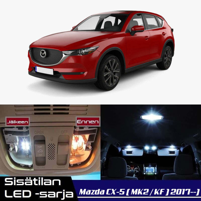 Mazda CX-5 (KF) Sisätilan LED-sarja 9-osainen