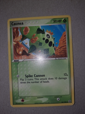 Cacnea 44/106 EX Emerald common card