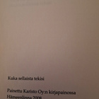 SEPPO JOKINEN KUKA SELLAISTA TEKISI - pikkukuva 3