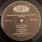 HECTOR : LAULUJA RAKASTAMISEN VAIKEUDESTA   LP - pikkukuva 3