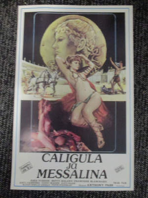 Caligula ja Messalina (1982) - vanha elokuvajuliste (K-18)