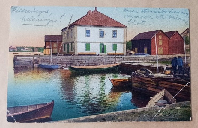 Raahe, Wanha tullikamari, vanha väripk, p. 1919