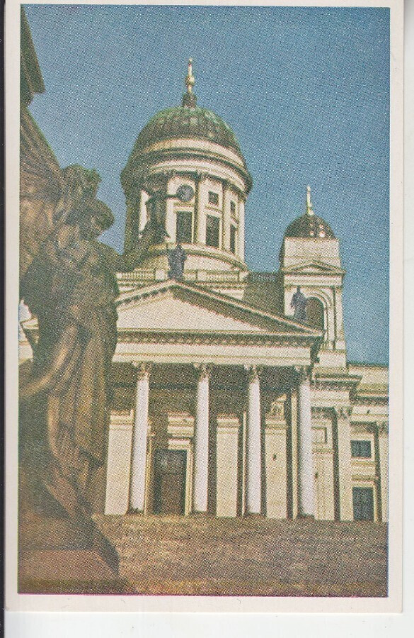 Helsinki tuomiokirkko käyttämättömänä