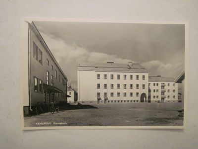 VANHA Postikortti Kemijärvi 1950-l Alkup.Mallikappale