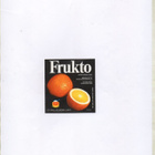 Mallasjuoma , Lahti. FRUKTO Appelsiinijuoma. Etiketti. - pikkukuva 1