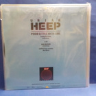 URIAH HEEP - POOR LITTLE RICH GIRL M-/M- UK -85 12" MAXI LP - pikkukuva 2