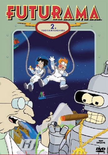 Futurama - 2. Toinen Tuotantokausi (4 DVD)