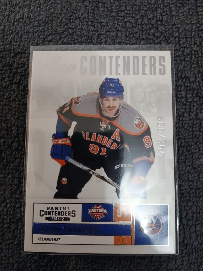 John Tavares - Cup Contenders 992/999, New York Islanders
