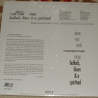DAVE VAN RONK ~ Sings Ballads, Blues & A Spiritual ~ LP MINT - pikkukuva 2