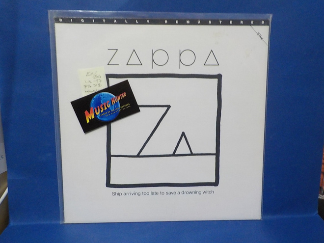 FRANK ZAPPA - SHIP ARRIVING TOO LATE TO SAVE A DROWNING LP