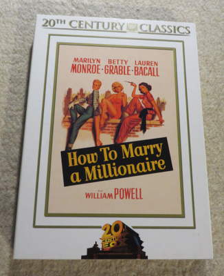 HOW TO MARRY A MILLIONAIRE DVD - Monroe, Bacall - Suomi