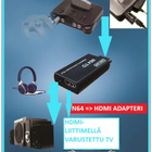 Nintendo 64 - HDMI-adapteri / N64 - HDMI-adapteri #31222 - pikkukuva 5