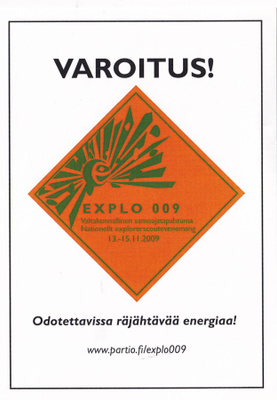 Partio, Varoitus ! Explo 009   , b425
