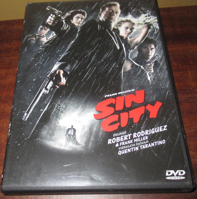 Sin City toiminta dvd-elokuva