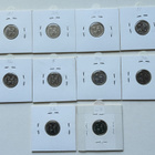 1 mk v.1954-1962, 9 eri vuotta, kl 5-7, 10 kol. - pikkukuva 2