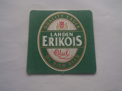 LAHDEN ERIKOIS Olut lasinalunen