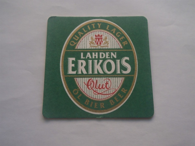 LAHDEN ERIKOIS Olut lasinalunen