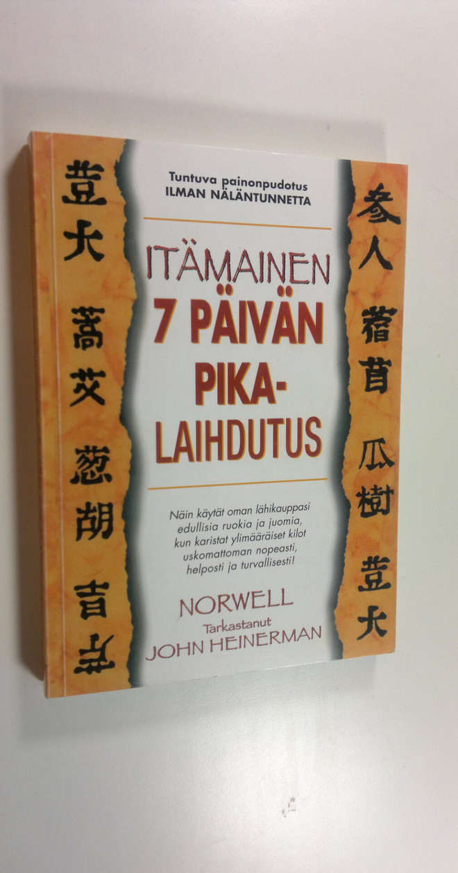 Anthony Norvell : Itämainen 7 päivän pikalaihdutus