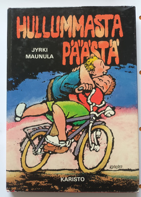 Jyrki Maunula: Hullummasta päästä, Karisto 1979, 1.p.