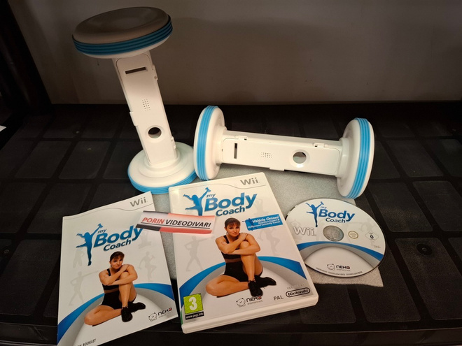 My Body Coach + käsi Painot wii